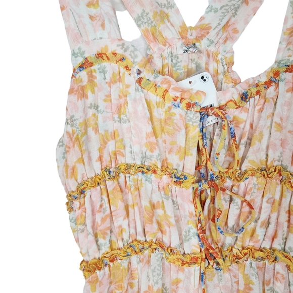 Free People Dance With Me Printed Maxi Dress - Picture 10 of 12